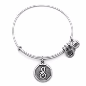 Alex and Ani S Initial Bracelet